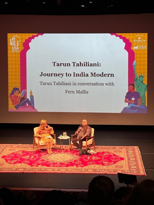 Tarun Tahiliani and Fern Mallis